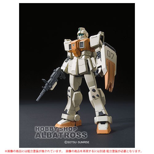 期間限定値下げ)塗装済み完成品 HGUC 陸戦型ジム 欧州戦線仕様