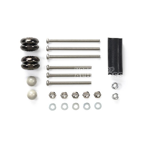 タミヤ マスダンパーセット （シルバー） （ノンスケール ミニ四