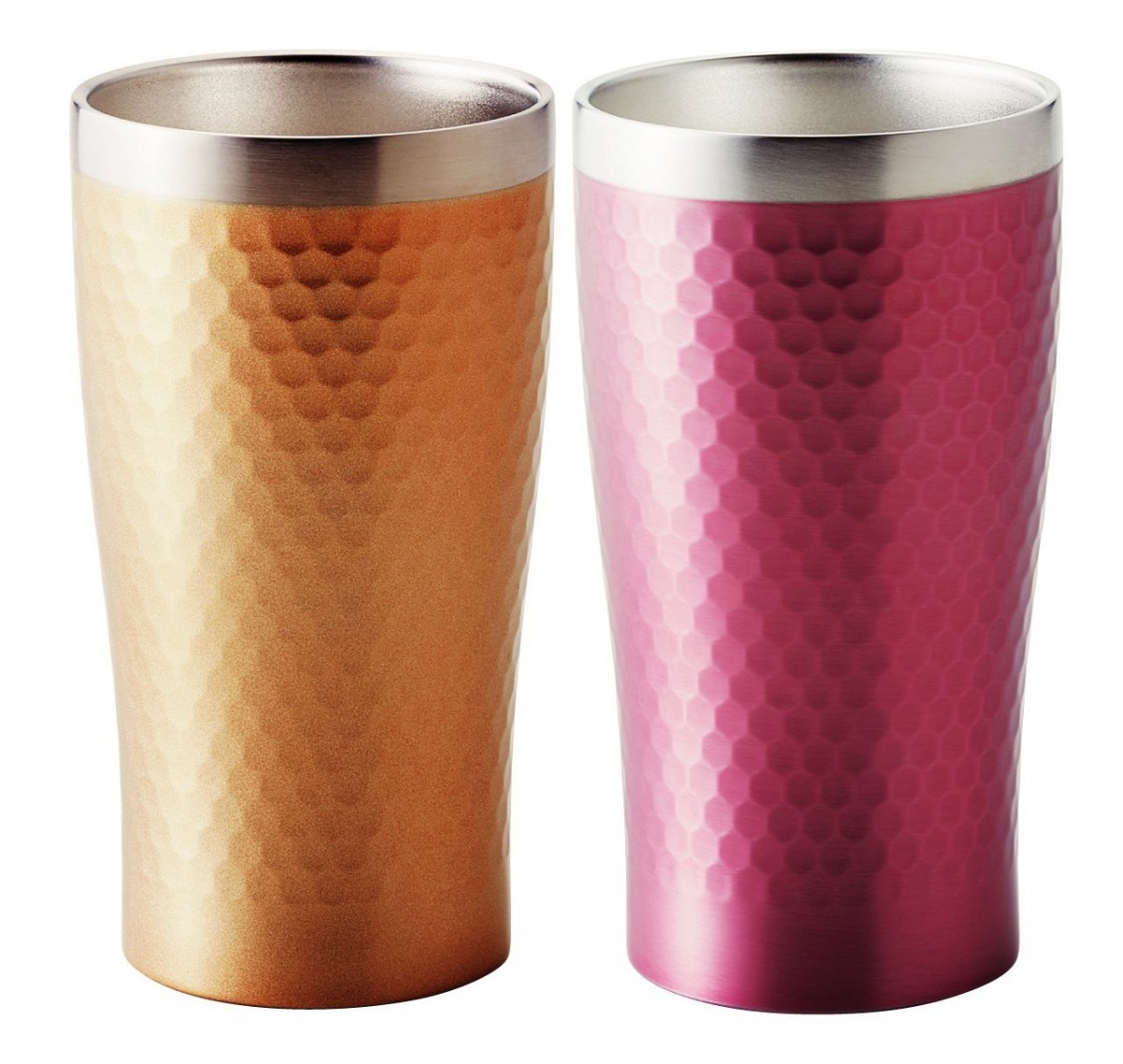 Luxe ペアメタルサーモタンブラー 340ml 51432 （G・P）