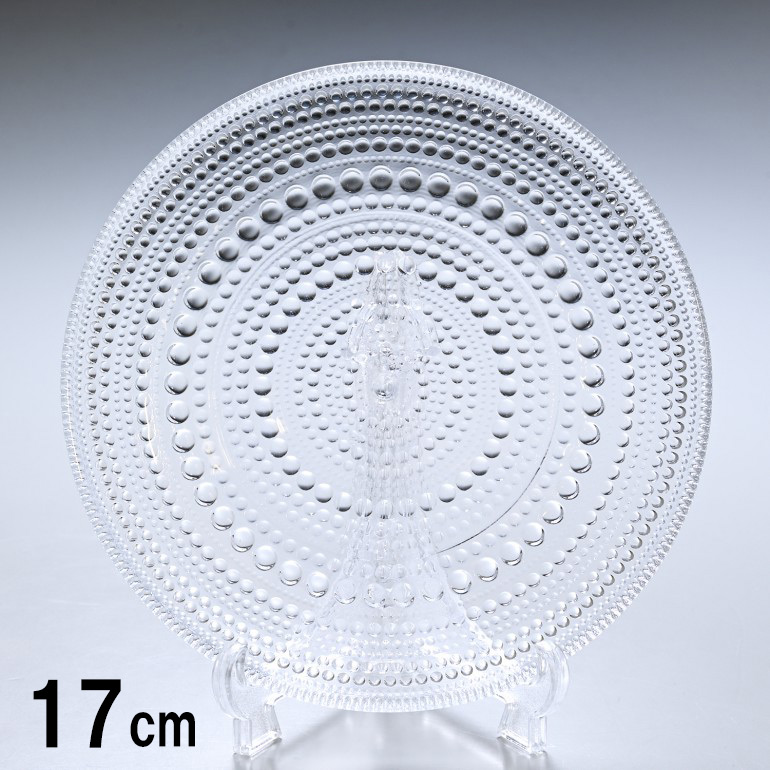 iittala カステヘルミ プレート 17cm （クリア） 1007055 【1枚】 カステヘルミ 食器皿の商品画像