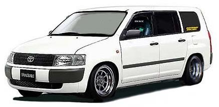 ignition model Toyota Probox GL （NCP51V） White （1/18スケール