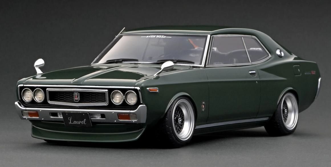 ignition model Nissan Laurel 2000SGX （C130） Green （1/18スケール