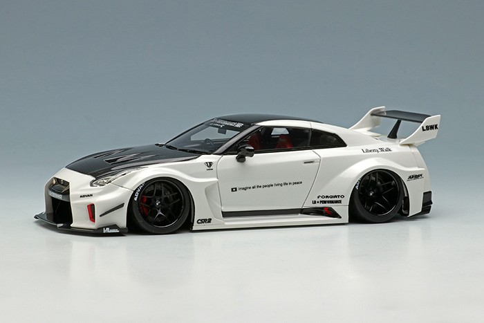 LB-Silhouette WORKS GT 35GT-RR ホワイト （1/43スケール EIDOLON 限定数120個 LB012） おもちゃのミニカーの商品画像