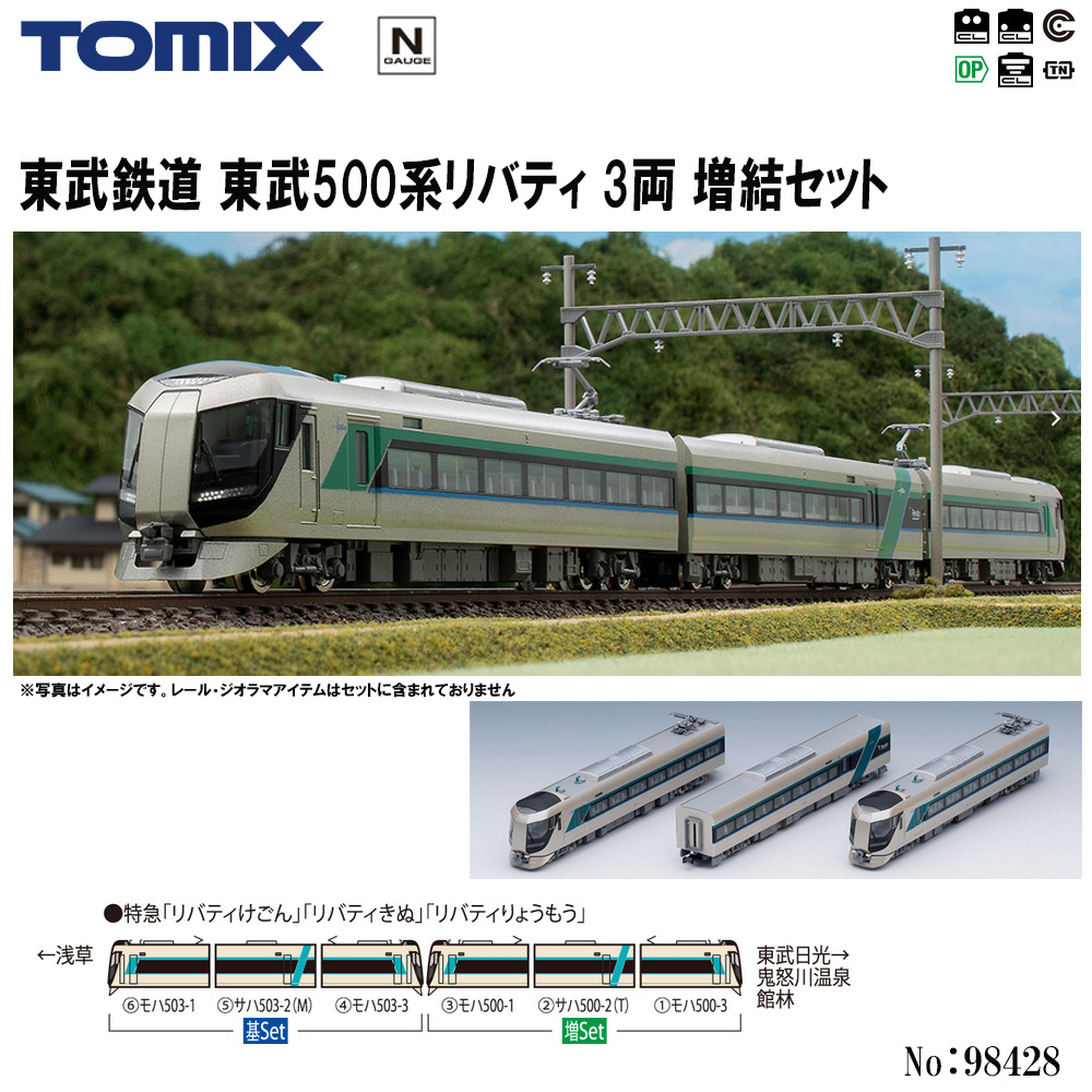 トミーテック トミックス 特別企画品 東武500系リバティ