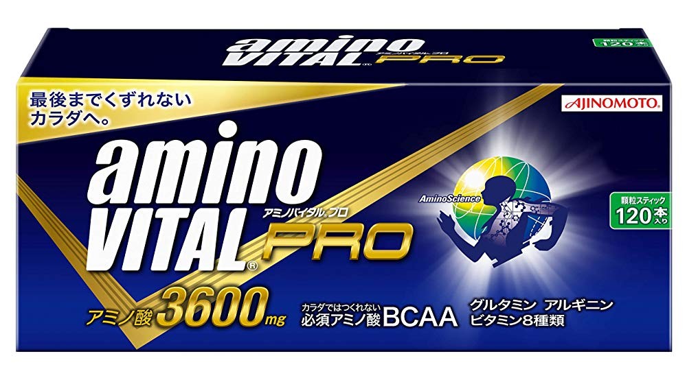 AJINOMOTO 味の素 アミノバイタル プロ 3600mg 粉末 4.5g 120本 × 1個 アミノバイタル スポーツドリンク - 最