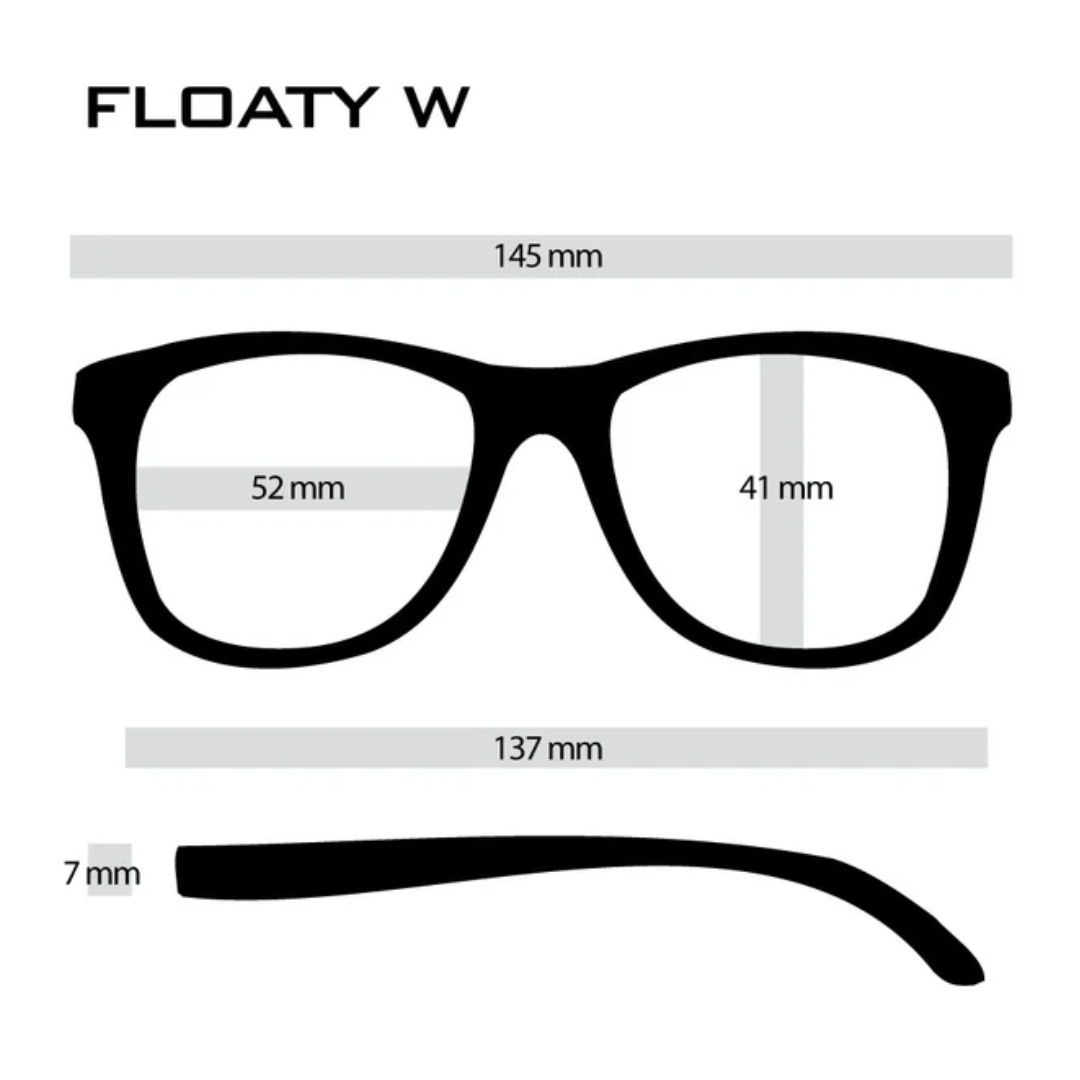 DANGSHADES Dan sheiti-zFLOATY W Clear Gray Matte x Green Gray Polarized ( поляризирующая линза ) U1334-C01S01 солнцезащитные очки 