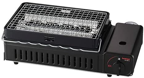 Iwatani カセットガス炉ばた焼器 炙りやII （マットブラック） CB-ABR-2 カセットコンロの商品画像