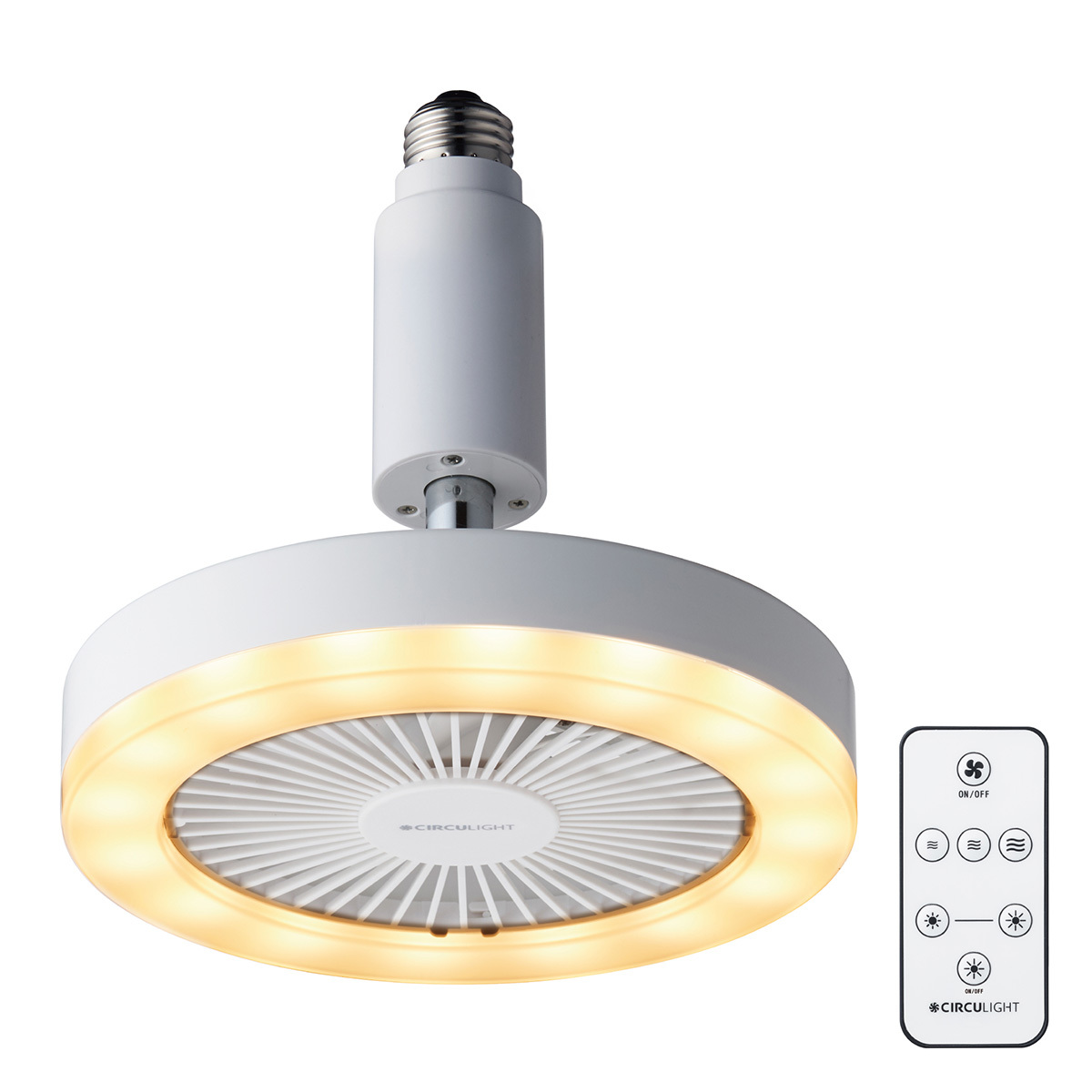 DOSHISHA サーキュライト ソケットモデル DSLS61LWH （電球色） LED