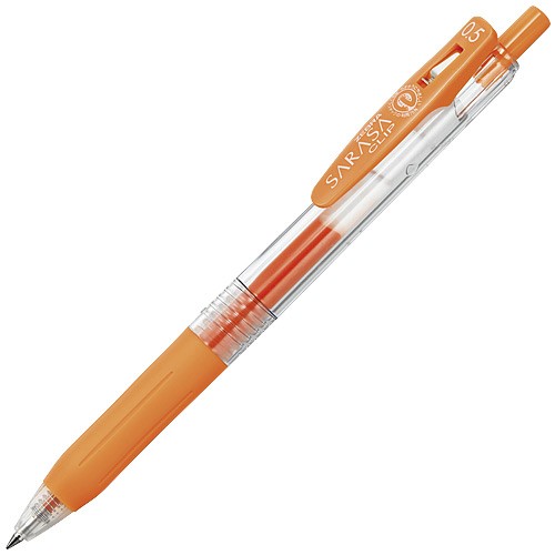 ZEBRA ゼブラ サラサクリップ ジェルボールペン 0.5mm JJ15-OR（オレンジ）×10本 サラサ ボールペンの商品画像