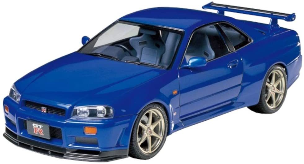 タミヤ スカイライン GT-R R34 （1/24スケール スポーツカー No.210 24210） 自動車の模型、プラモデルの商品画像