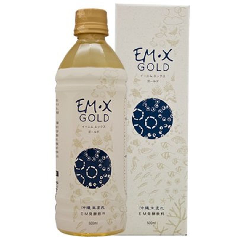 EM生活 EM生活 EM・X GOLD 500ml×2本 栄養ドリンク、美容健康飲料の商品画像