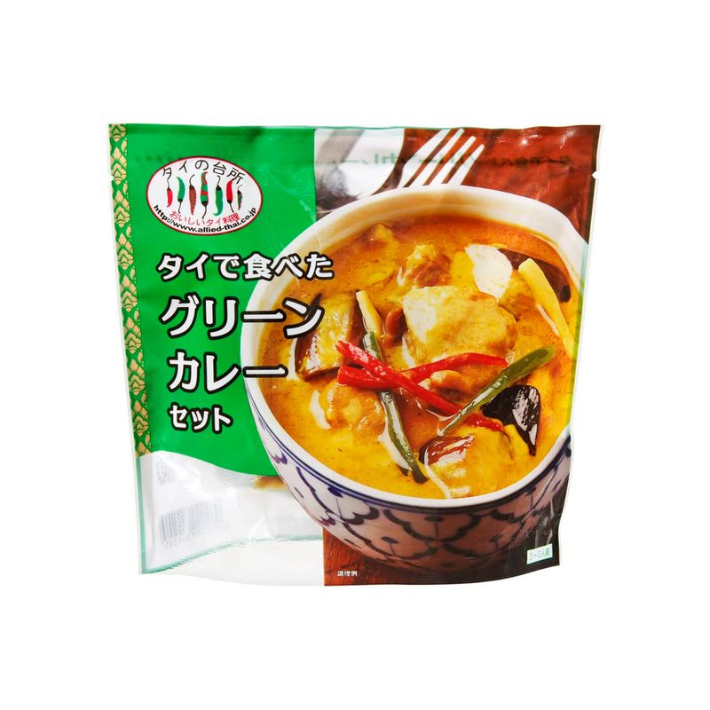 アライドコーポレーション アライド タイの台所 タイで食べたグリーンカレーセット 216g×6個 グリーンカレー、タイカレーの商品画像