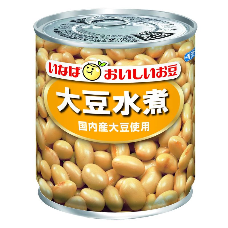いなば いなば食品 大豆水煮 国産大豆使用 290g×24缶 缶詰の商品画像