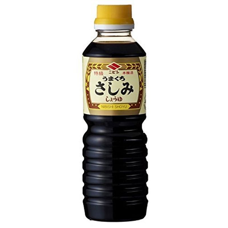 ニビシ醤油 特級うまくちさしみ醤油 ペットボトル 360ml × 3本の商品画像