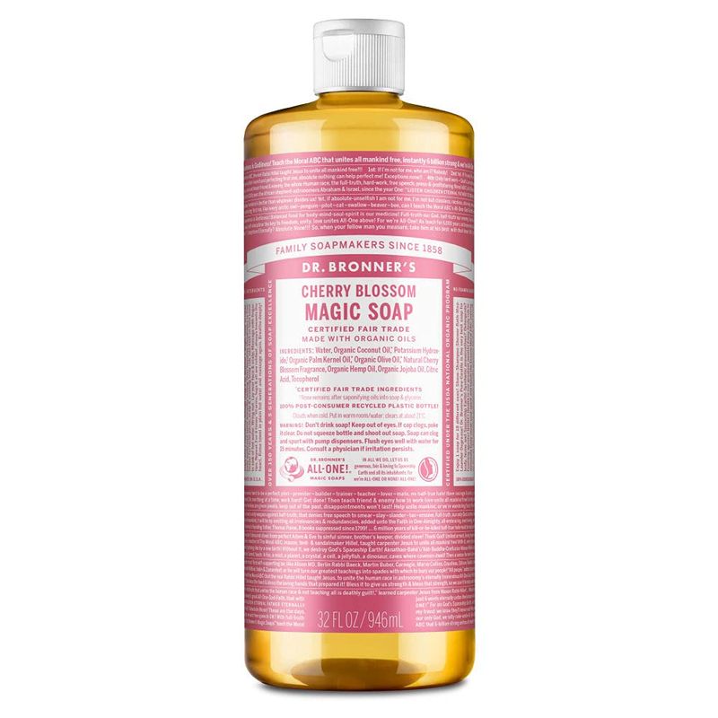 Dr.Bronner's ドクターブロナー マジックソープ チェリーブロッサム L クレンジングの商品画像