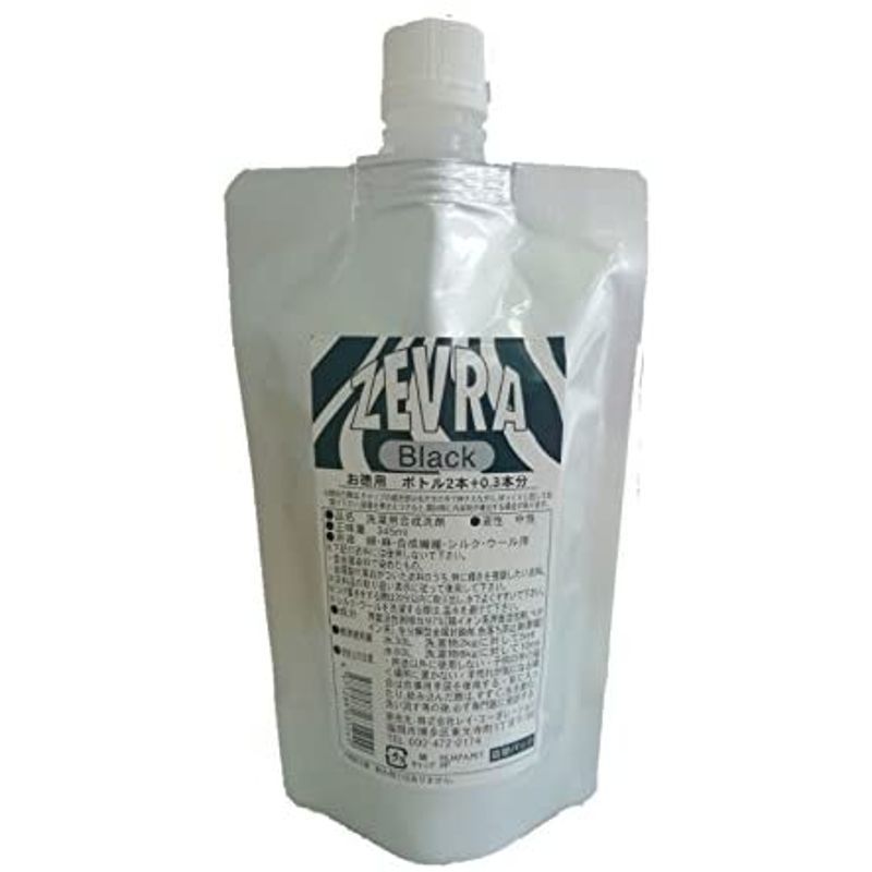 がんこ本舗 ZEVRA Black [つめかえ用] パック 345ml × 1個 液体洗剤の商品画像