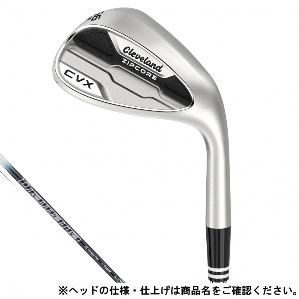 美品】Cleveland ZIPCORE CVX ウェッジ 46° 50° 54° 58° 4本セット