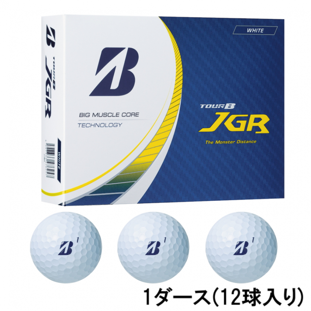 ブリヂストンスポーツ TOUR B JGR （ホワイト） 2023年モデル 1ダース BRIDGESTONE GOLF TOUR B ゴルフボールの商品画像