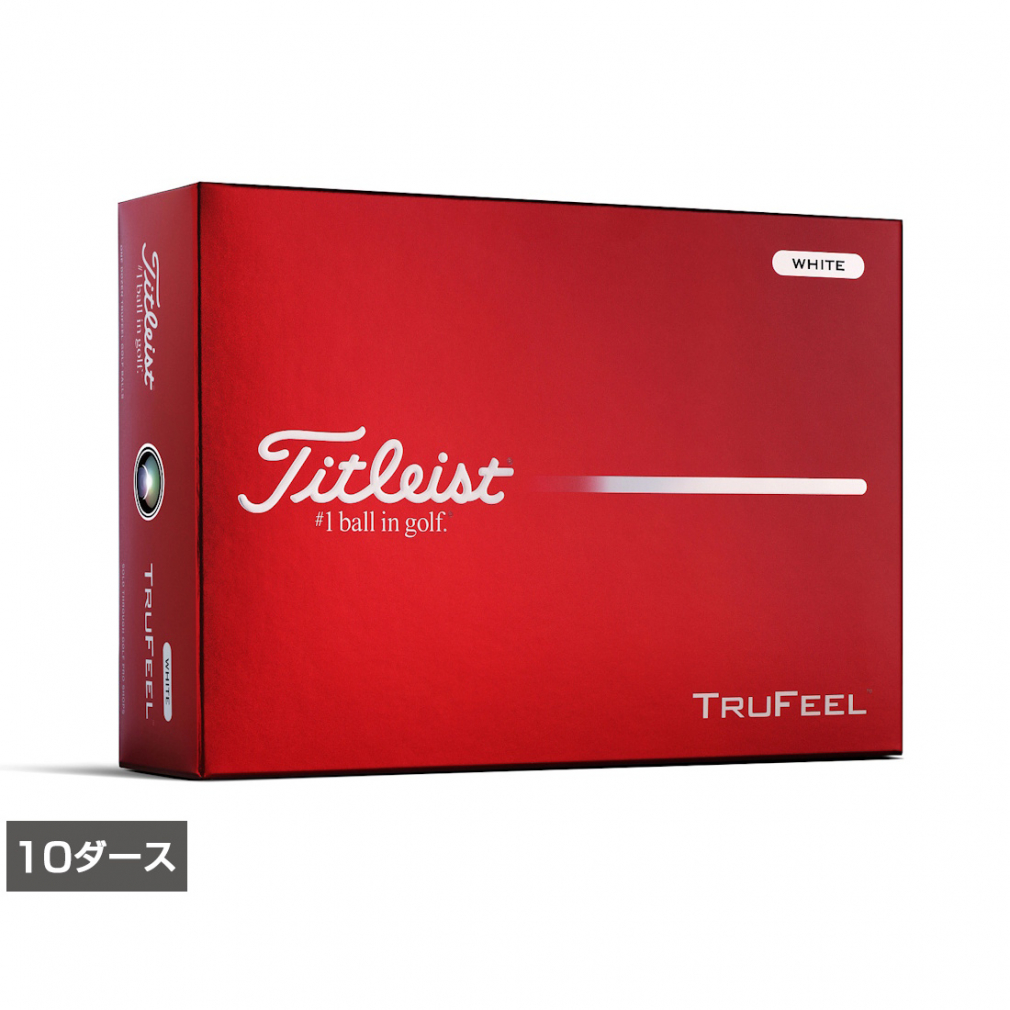 Titleist TRUFEEL （ホワイト） 2026年モデル 10ダース ゴルフボールの商品画像