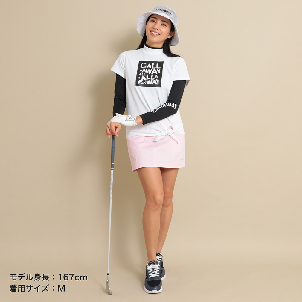 Callaway женский Golf одежда длинный рукав компрессионный внутренний весна лето прохладный core небо . с высоким воротником внутренний рубашка C24932200 Callaway