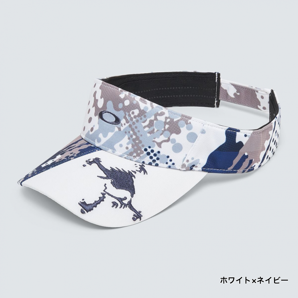  Oacley Golf wear sun visor spring summer SKULL GRAPHIC VISOR 23.0 FOS901406 men's OAKLEY