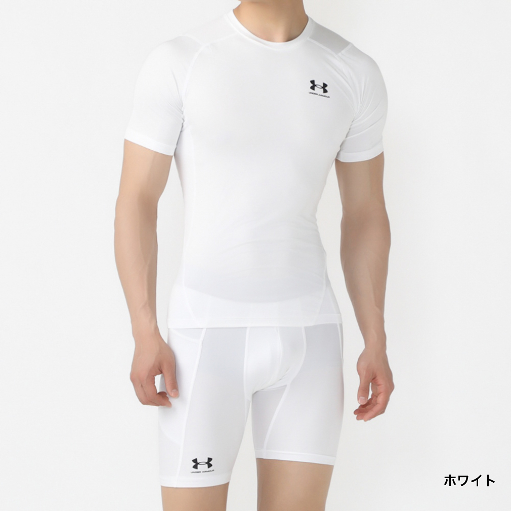  Under Armor мужской короткий рукав компрессионный внутренний верх и низ в комплекте 1361518 1361596 тренировка одежда UNDER ARMOUR