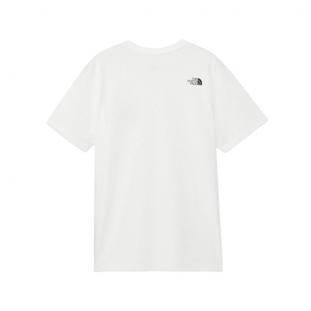  The * North Face men's land / running short sleeves T-shirt S/S Active Man Tee Short sleeve active man tea NT32479 : white THE NORTH FACE