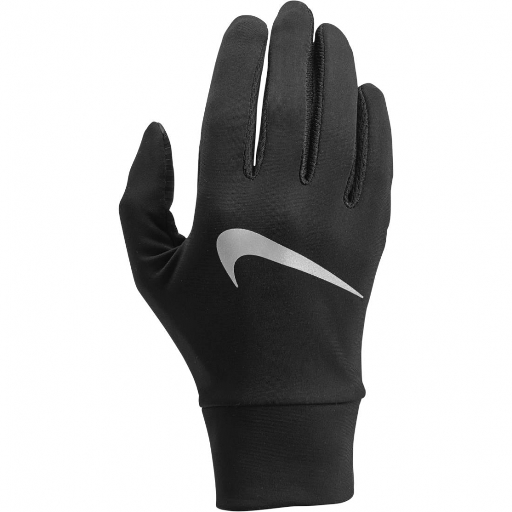  Nike дамский наземный / бег перчатка wi мужской свет вес Tec бег перчатка RN2049-082 : черный NIKE