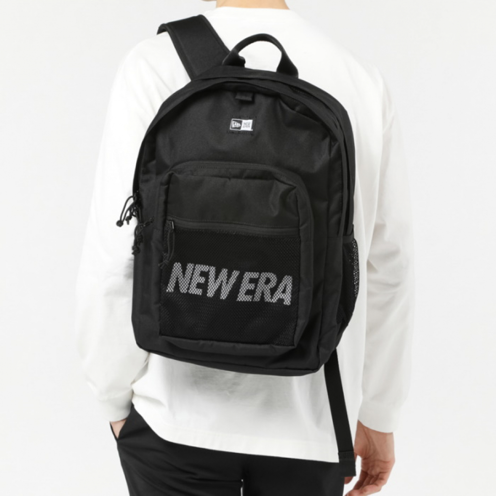 NEW ERA キャンパスパック 35L プリントロゴ 13517772 （ブラック