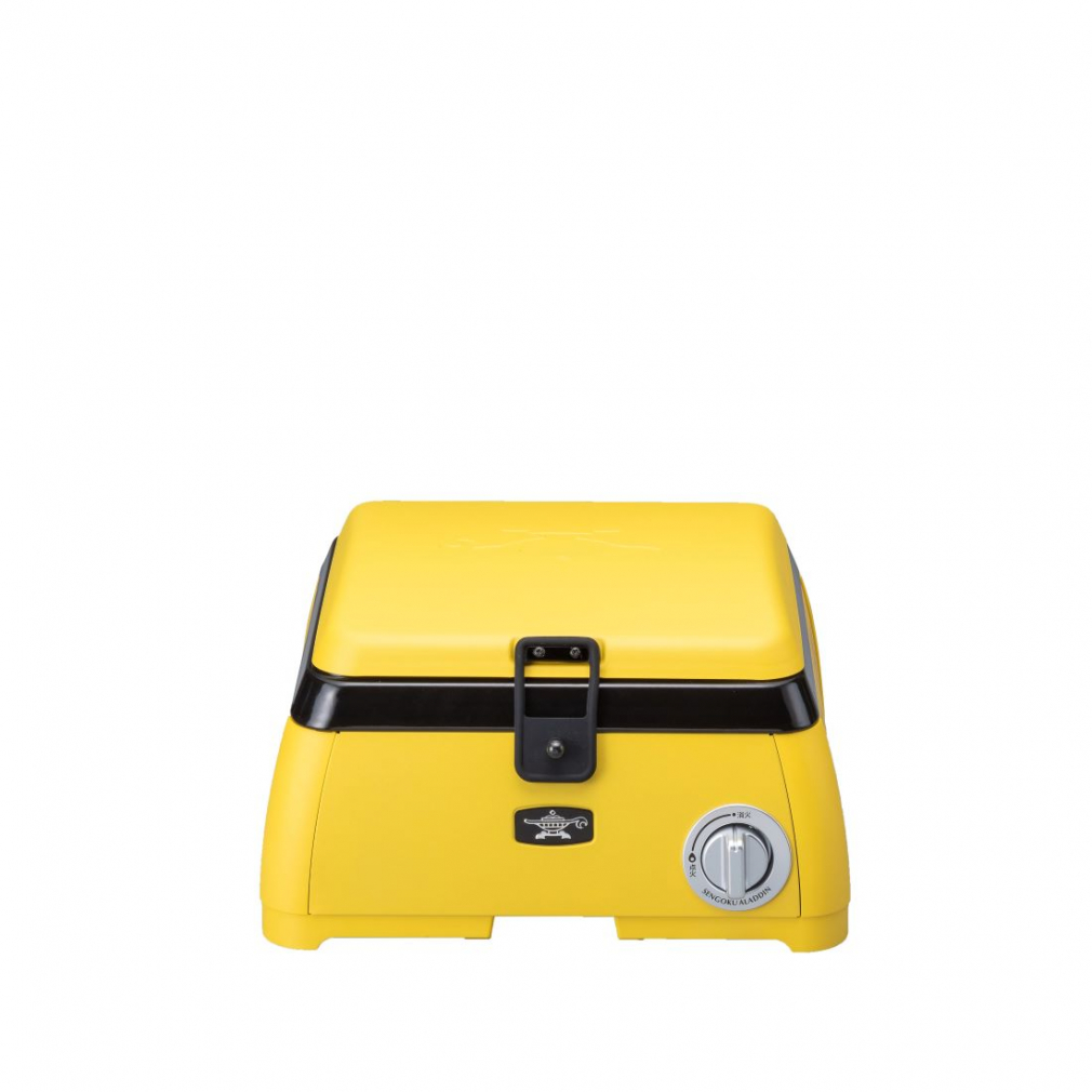 kama-do ポータブル ガス カセットコンロ シングル（イエロー） SAG-K29A Y