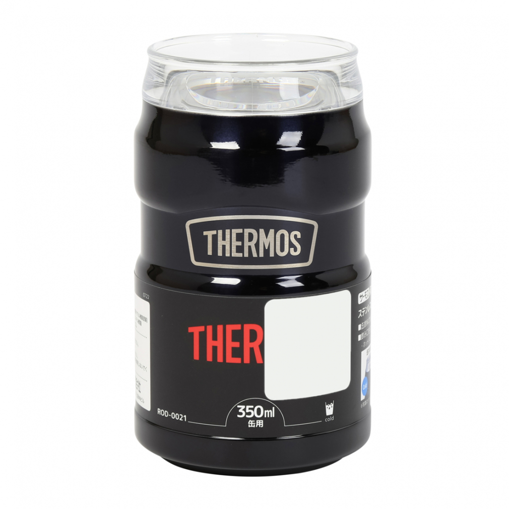 THERMOS 保冷缶ホルダー 0.35L缶用 （ミッドナイトブルー）ROD-0021 MDB 水筒の商品画像