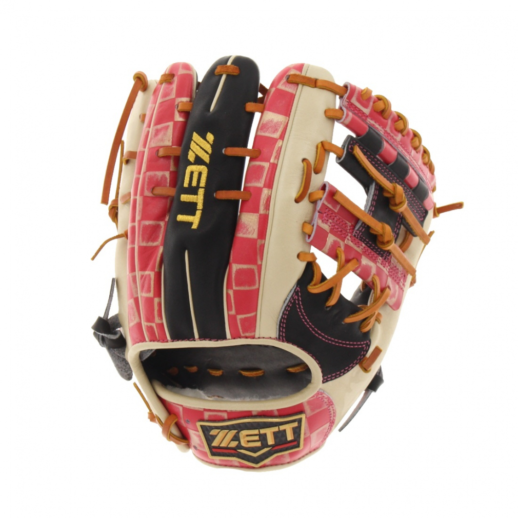 プロステイタス 内野手 源田選手タイプ 右投 （ブラック/ピンク） BRGB32456M-1961の商品画像