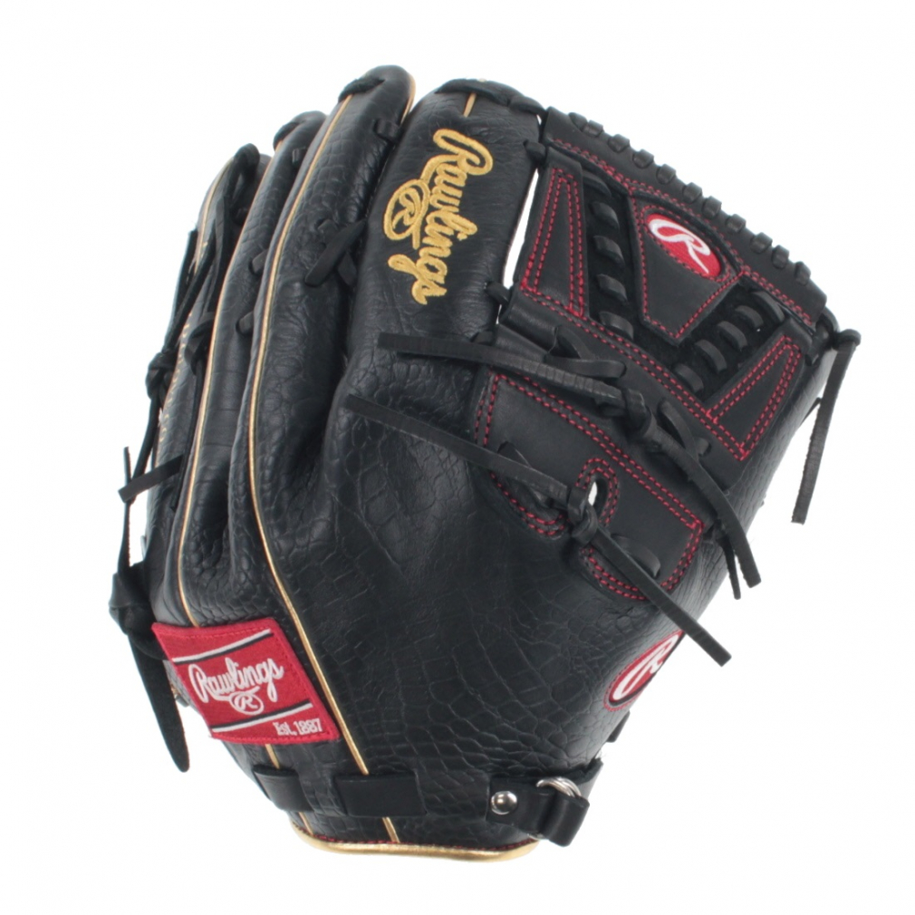 Rawlings HOH MLB COLOR SYNC 投手 右投 （スカーレット/ブラッククロコ） GR3HMA15FB HOH 軟式グローブの商品画像