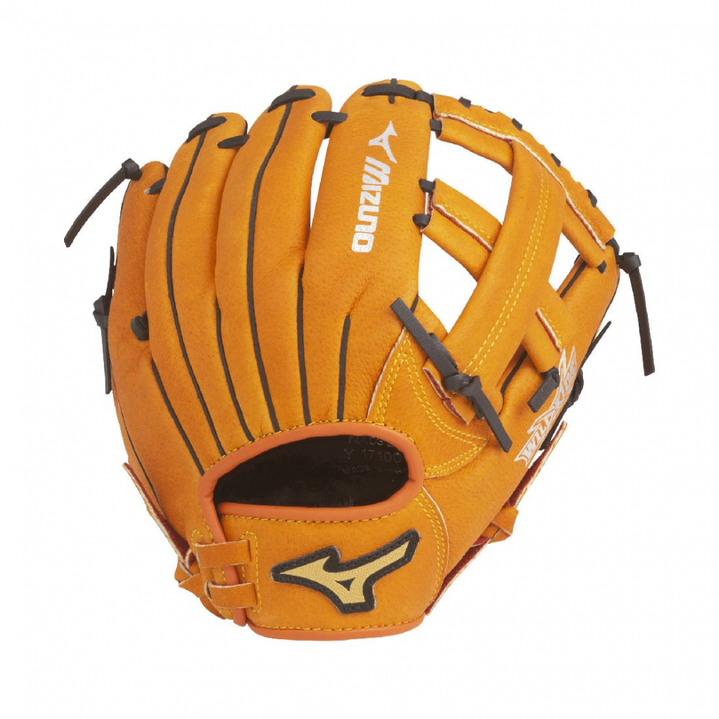 MIZUNO 少年軟式用ワイルドキッズ オールラウンド （クリアオレンジ） 1AJGY14400-51 ワイルドキッズ 軟式グローブの商品画像