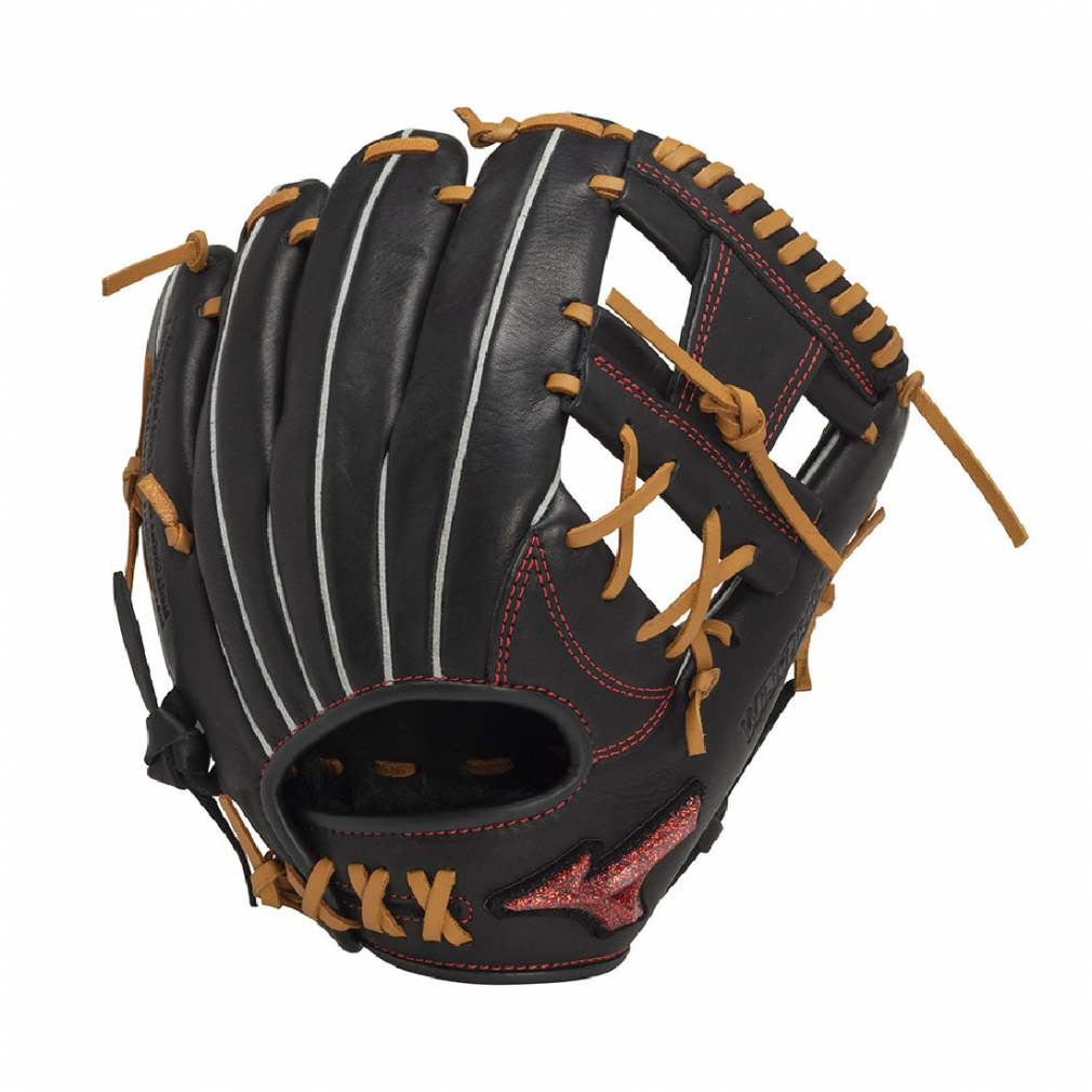 ジュニア軟式用 ウィルドライブ レッド AXI オールラウンド 右投 （ブラック/コルク） 1AJGY31530 0949の商品画像