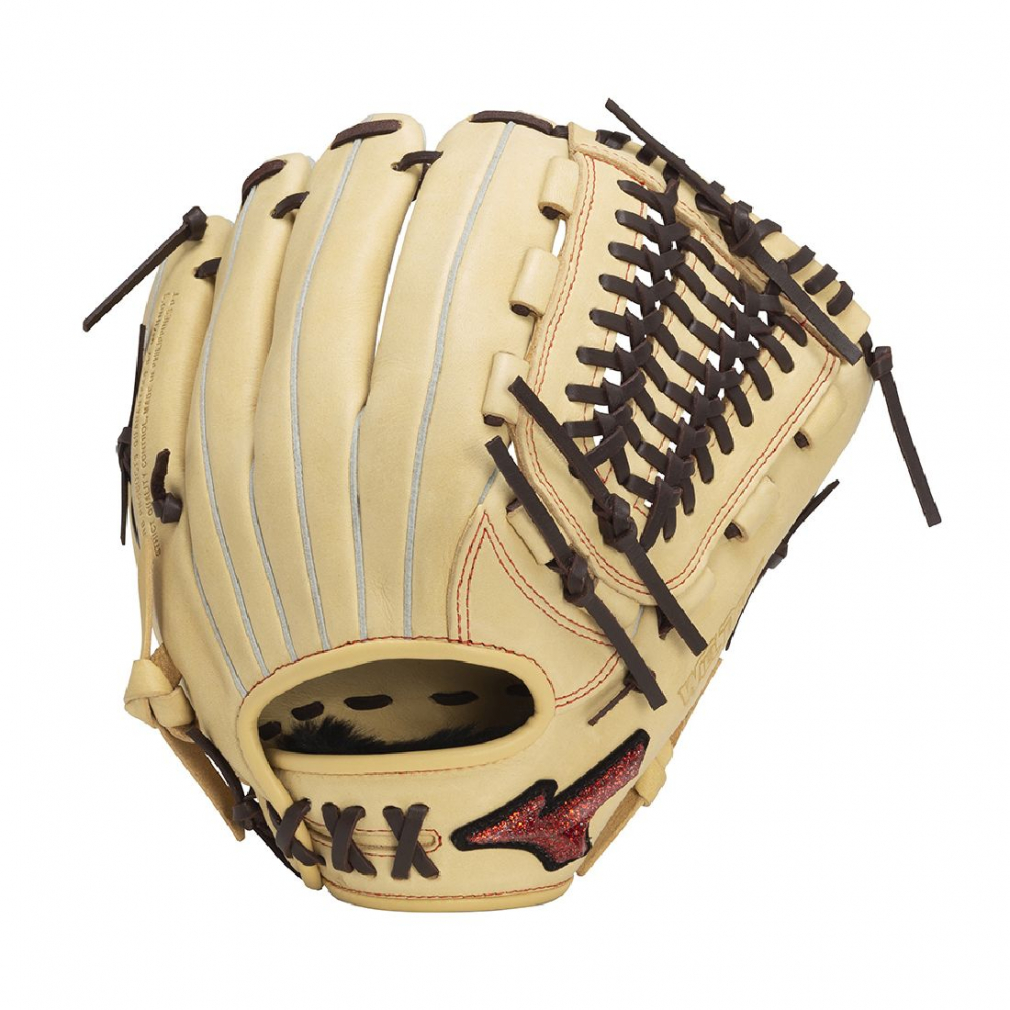 MIZUNO ジュニア軟式用 ウィルドライブ レッド AXI オールラウンド 右投 （ブロンド/ローズブラウン） 1AJGY31540 8066 WILL DRIVE 軟式グローブの商品画像