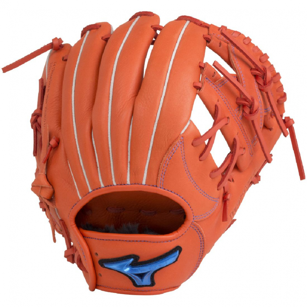 MIZUNO 少年軟式用 ウィルドライブブルー オールラウンド （スプレンディッドオレンジ） 1AJGY20330-52 WILL DRIVE 軟式グローブの商品画像