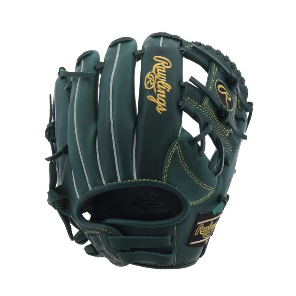 Rawlings ジュニア HYPER TECH R9 SERIES オールラウンド 右投 （ダークグリーン） GJ4R9BFS-DGRN HYPER TECH（ローリングス） 軟式グローブの商品画像