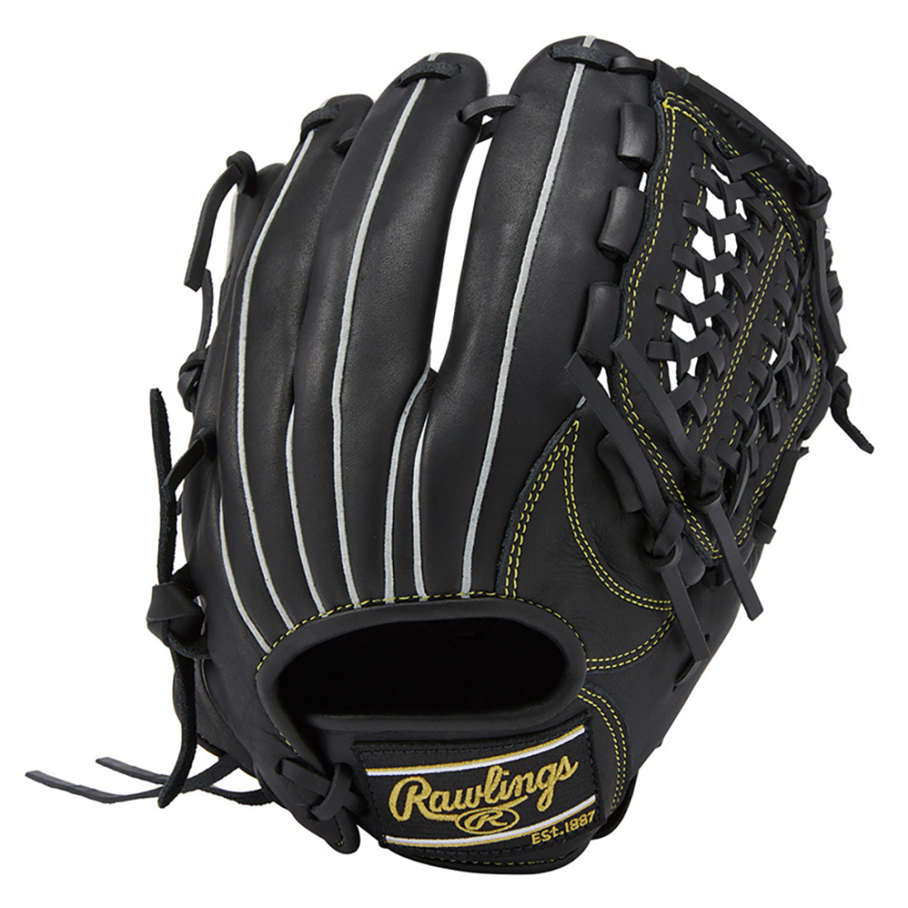 Gant De Baseball Rawlings Junior Hyper Tech R9 – Taille M, Noir, Lancer Gaucher, Neuf
