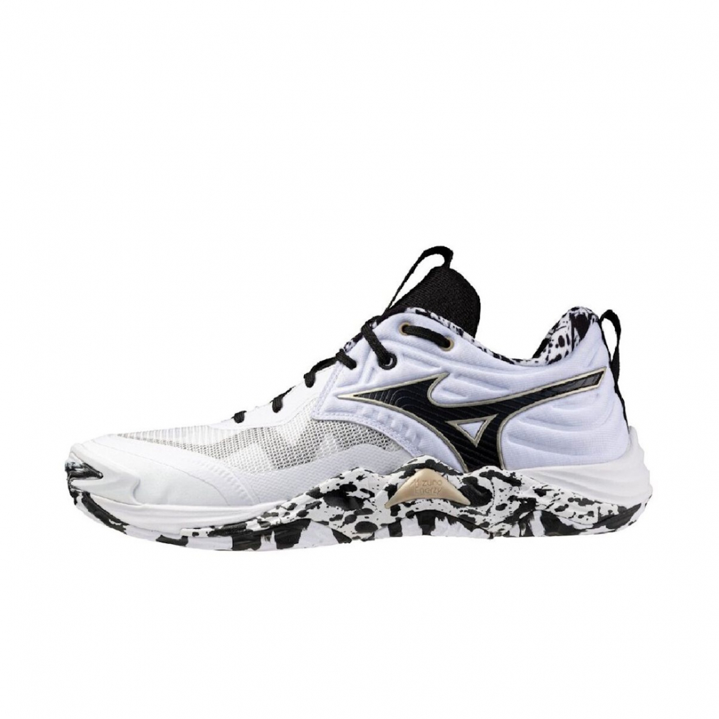 ASICS メタライズ 1051A058.100（ホワイト/ピュアゴールド