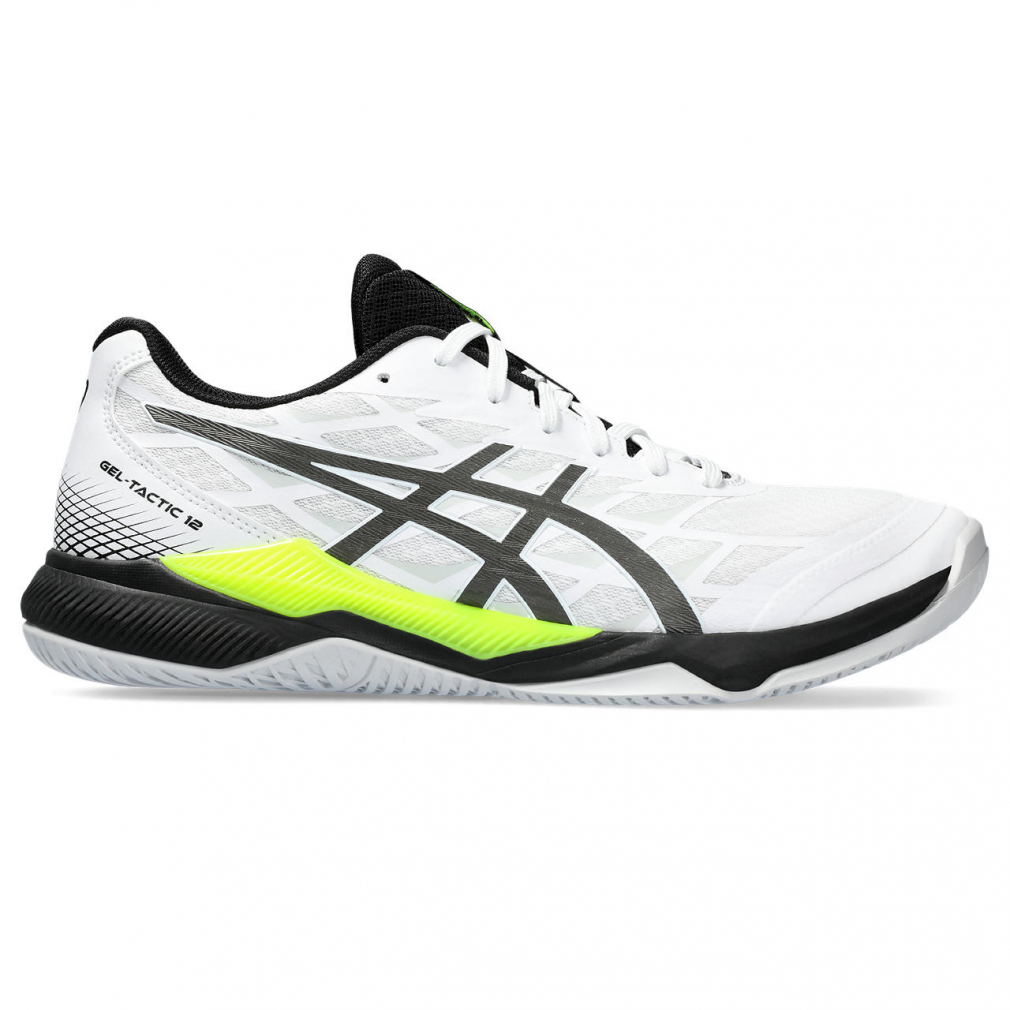  Asics GEL-TACTIC 12 WIDE gel Tacty k12 wide 1073A059 men's Lady's volleyball shoes 3E wide width white × black asics