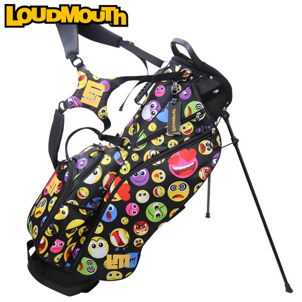 LOUDMOUTH 8.5型スタンドキャディバッグ LM-CB0010 273（エモーションズカラー）