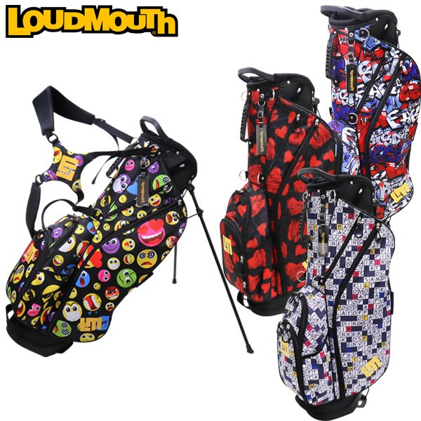 LOUDMOUTH 8.5型スタンドキャディバッグ LM-CB0010の商品画像