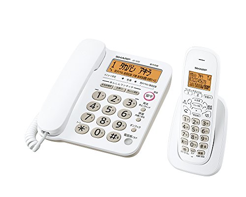 デジタルコードレス電話機 JD-G32CL （子機1台・ホワイト）の商品画像