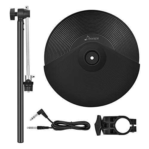 Donner enhancing cymbals pad 12 -inch crash cymbals electronic drum accessory cymbals arm attaching .DED-200 exclusive use 