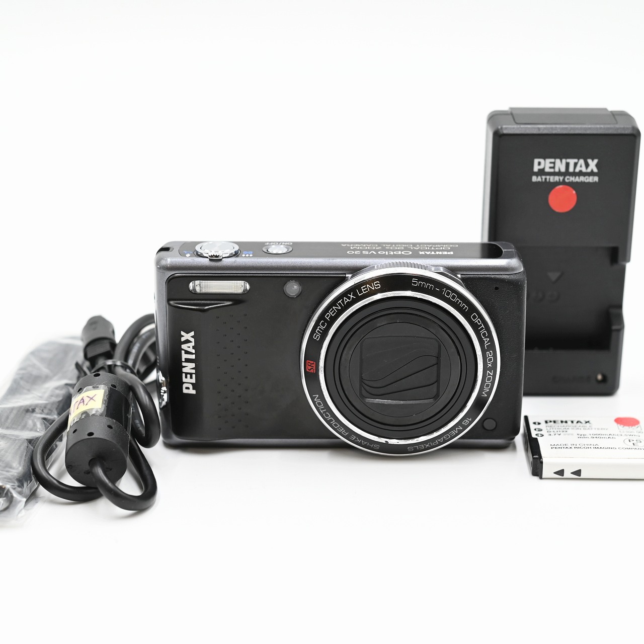 ペンタックス オプティオ Optio VS20（ノーブルブラック） コンパクト