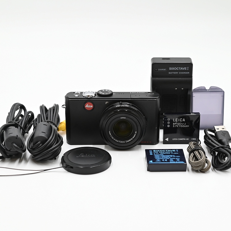 美品 LEICA D-LUX 3 ブラック コンパクトデジタルカメラ Amazon | Leica D-LUX 3 10MP デジタルカメラ 4倍広角光学手ブレ補正