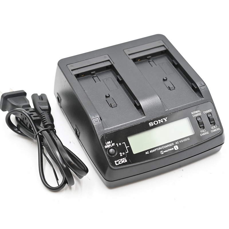 SONY ACアダプター/チャージャー AC-VQV10 ビデオカメラ用充電器 - 最
