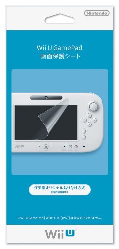 任天堂 WiiU GamePad画面保護シート WUP-A-SHAAの商品画像｜ナビ
