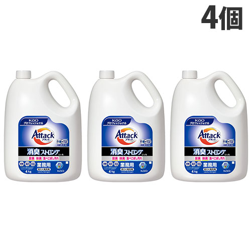 アタック 消臭ストロングジェル ハーブの香り 業務用 4kg × 4個の商品画像
